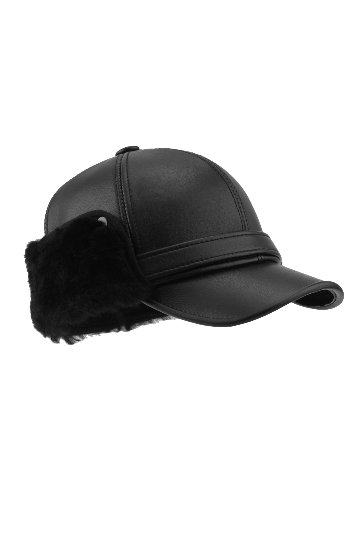 Pegia Evron Sheepskin Unisex Earflap Hat - Pegia