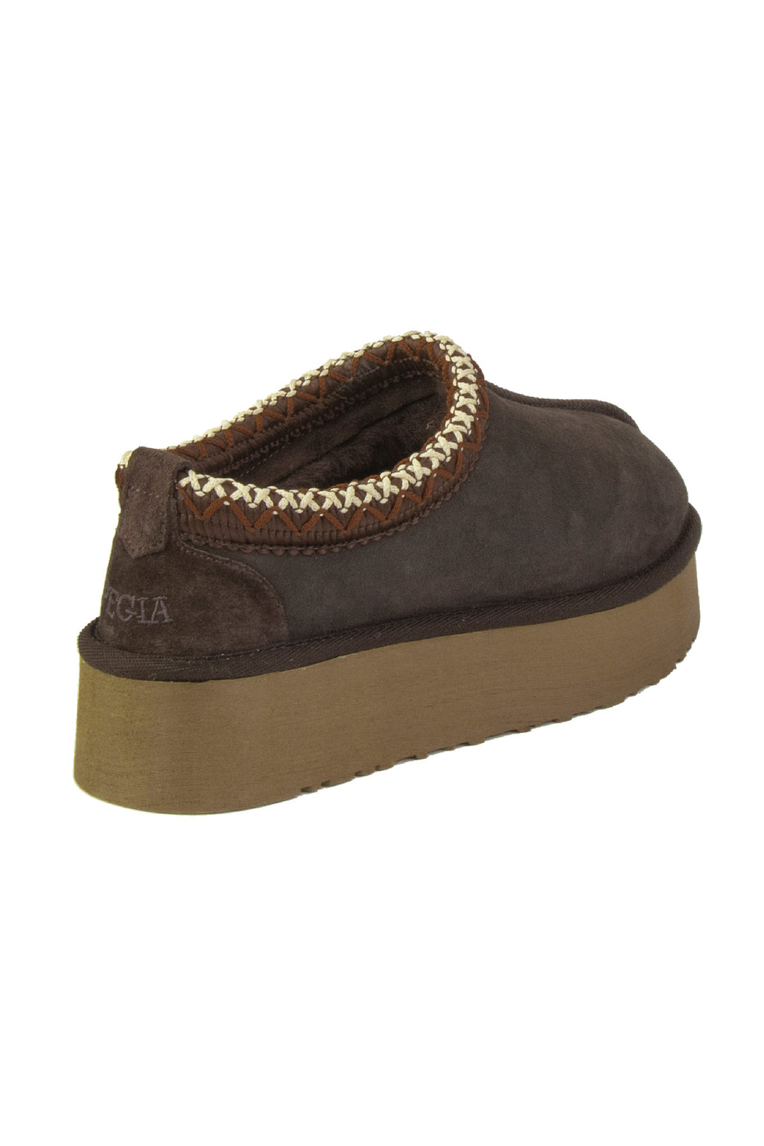 Pegia Aure Genuine Suede Women's Ultra Mini Platform Boots - Pegia