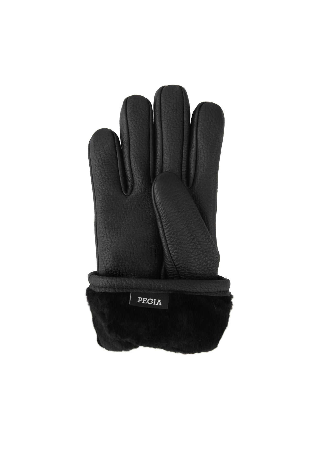 Pegia Valle Deerskin Shearling Men's Gloves - Pegia