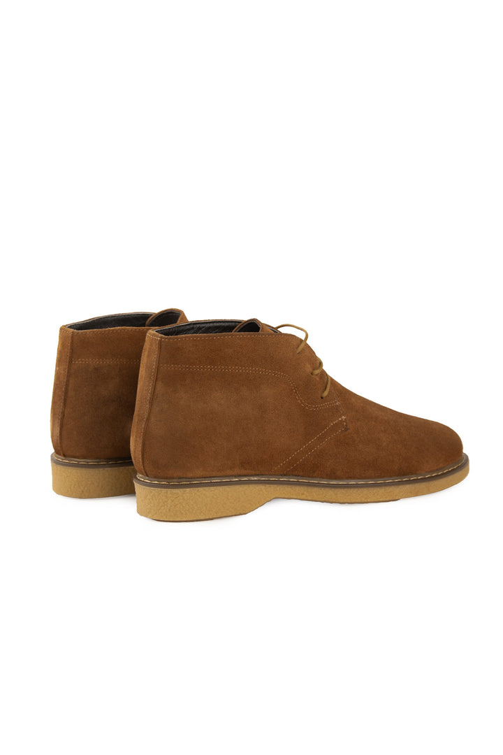 Damskie sznurowane botki Pegia Lusia z naturalnego zamszu