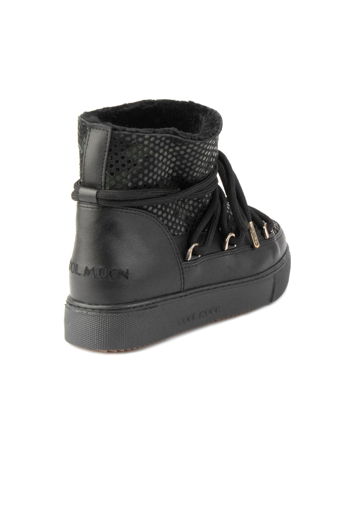 Cool Moon Lorne Sheepskin Printed Women's Boots - Pegia