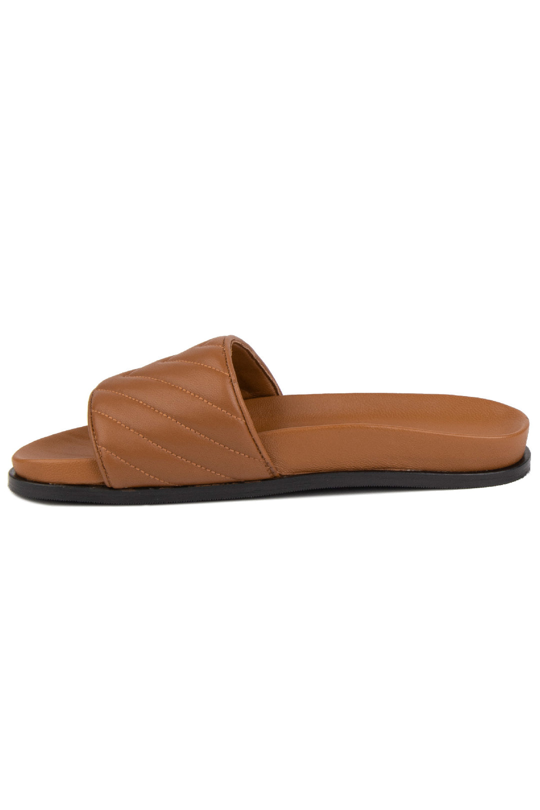 Pegia Mona Leather Women's Slides - Pegia