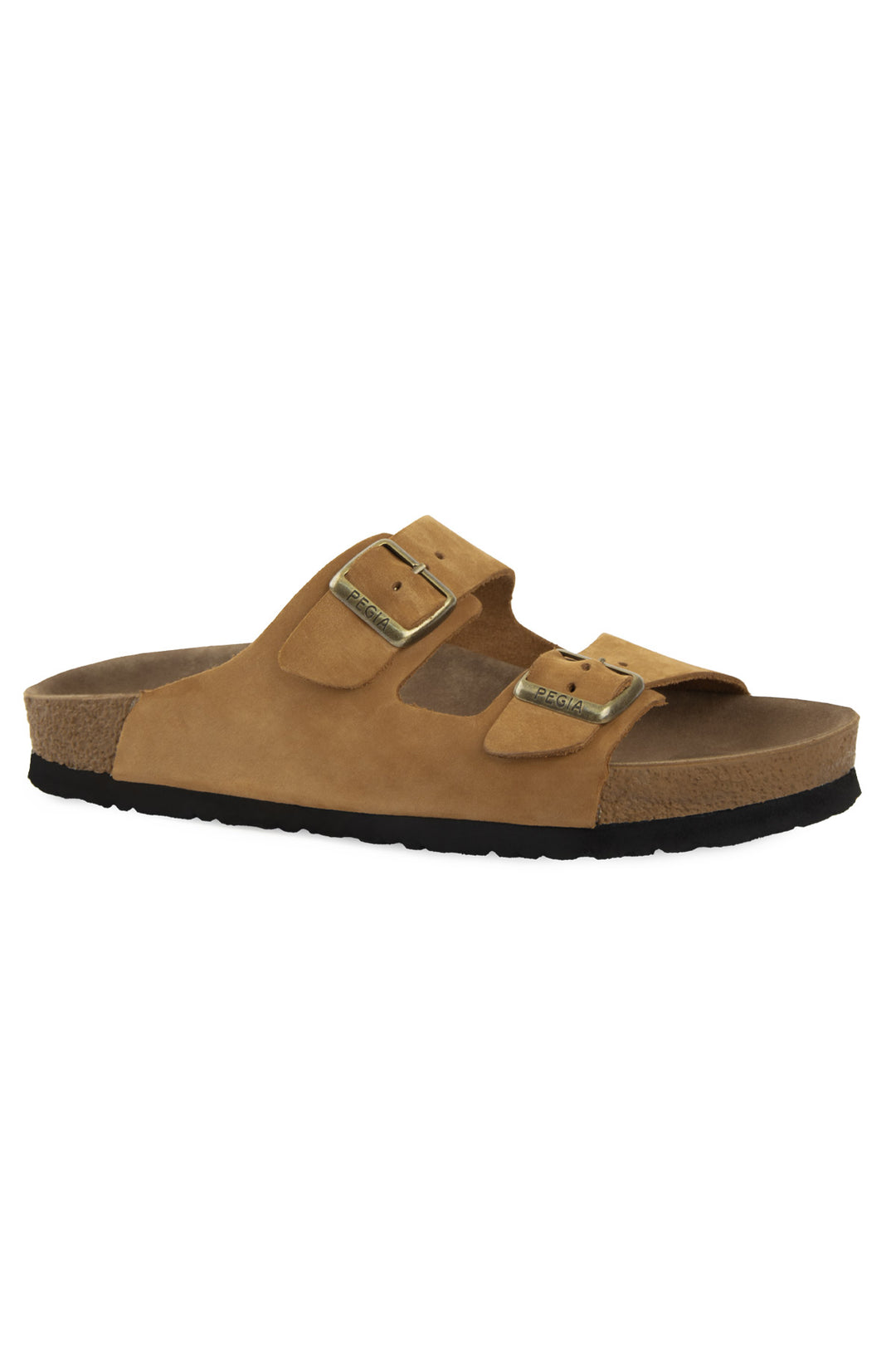 Pegia Santio Nubuck Unisex Buckle Slippers