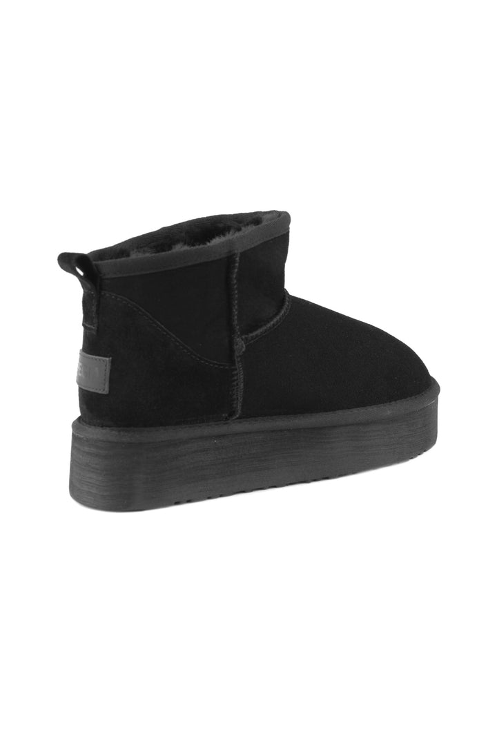 पेगिया ब्रूक्स असली सुएड महिलाओं के प्लेटफ़ॉर्म बूट्स