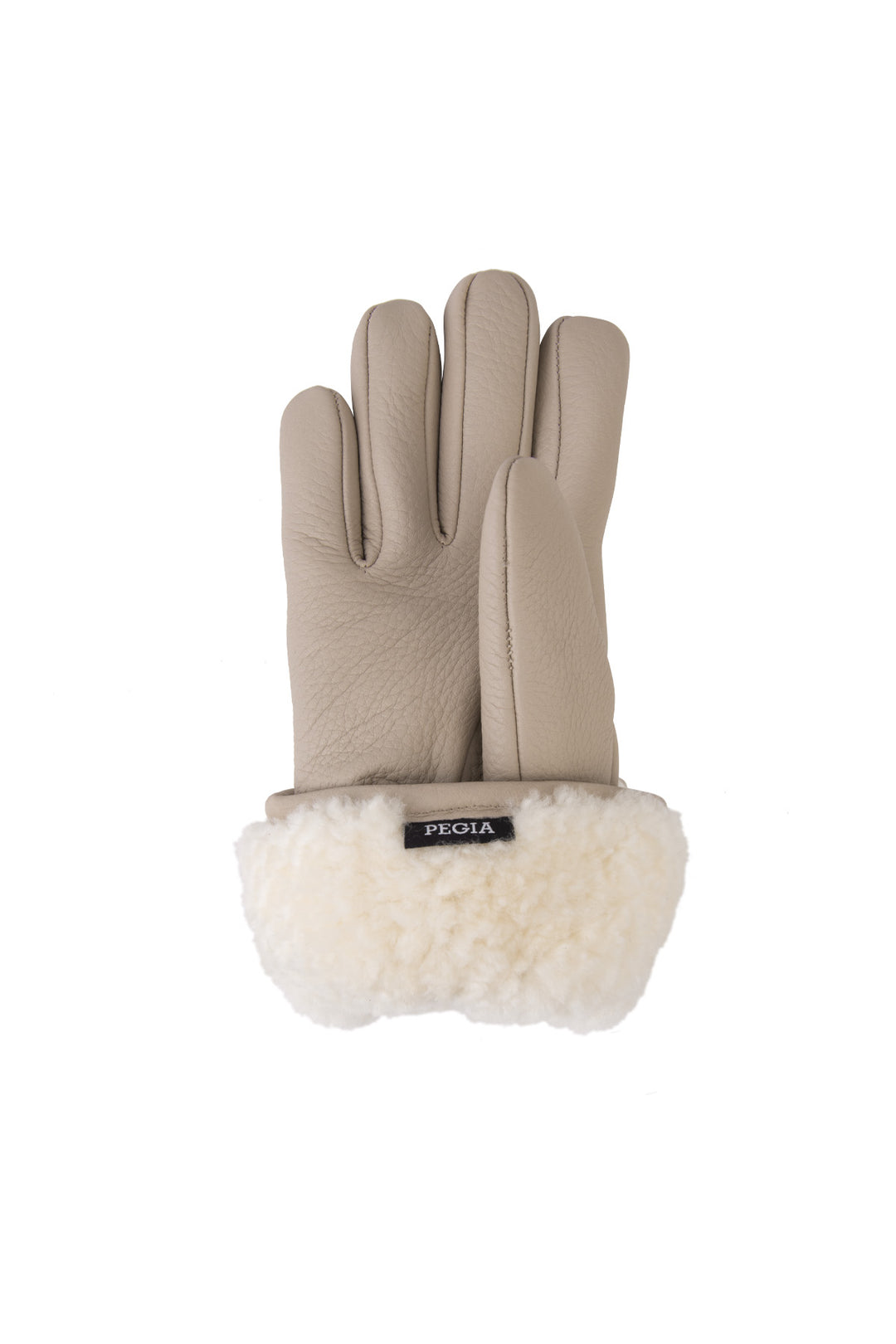 Pegia Valle Deerskin Shearling Men's Gloves - Pegia