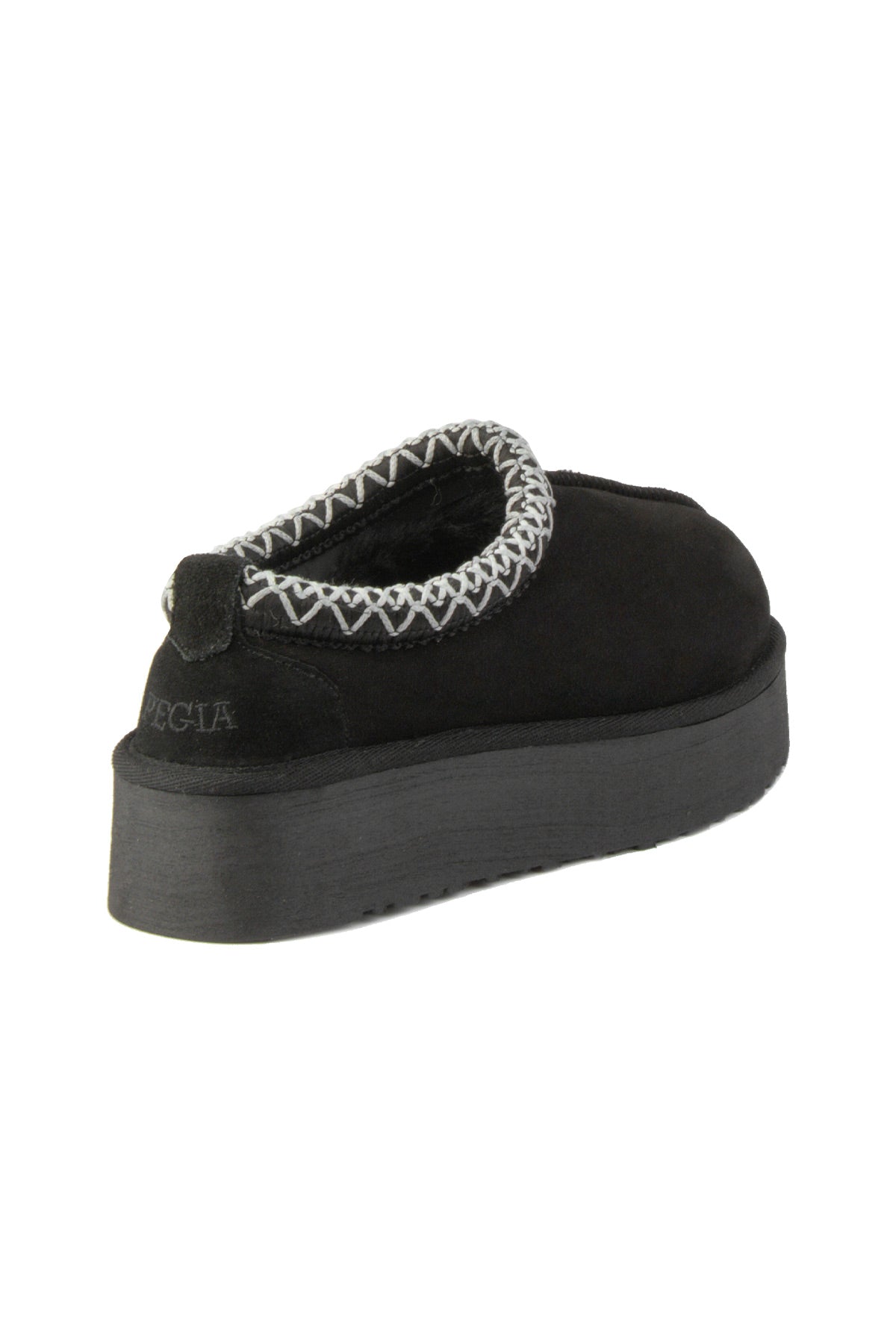 Pegia Aure Genuine Suede Women's Ultra Mini Platform Boots - Pegia