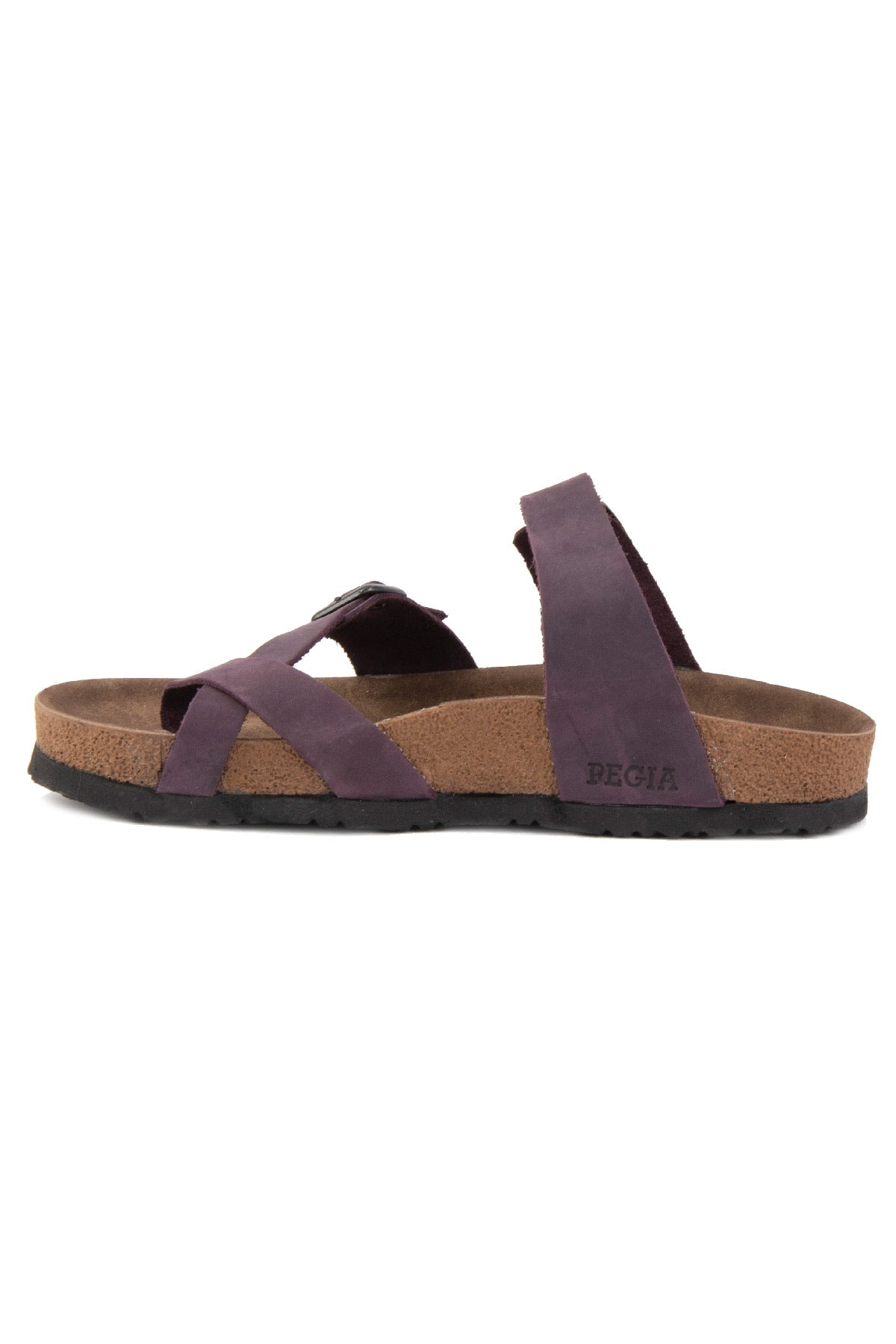 Pegia Sarnes Genuine Suede Women's Toe Loop Slides