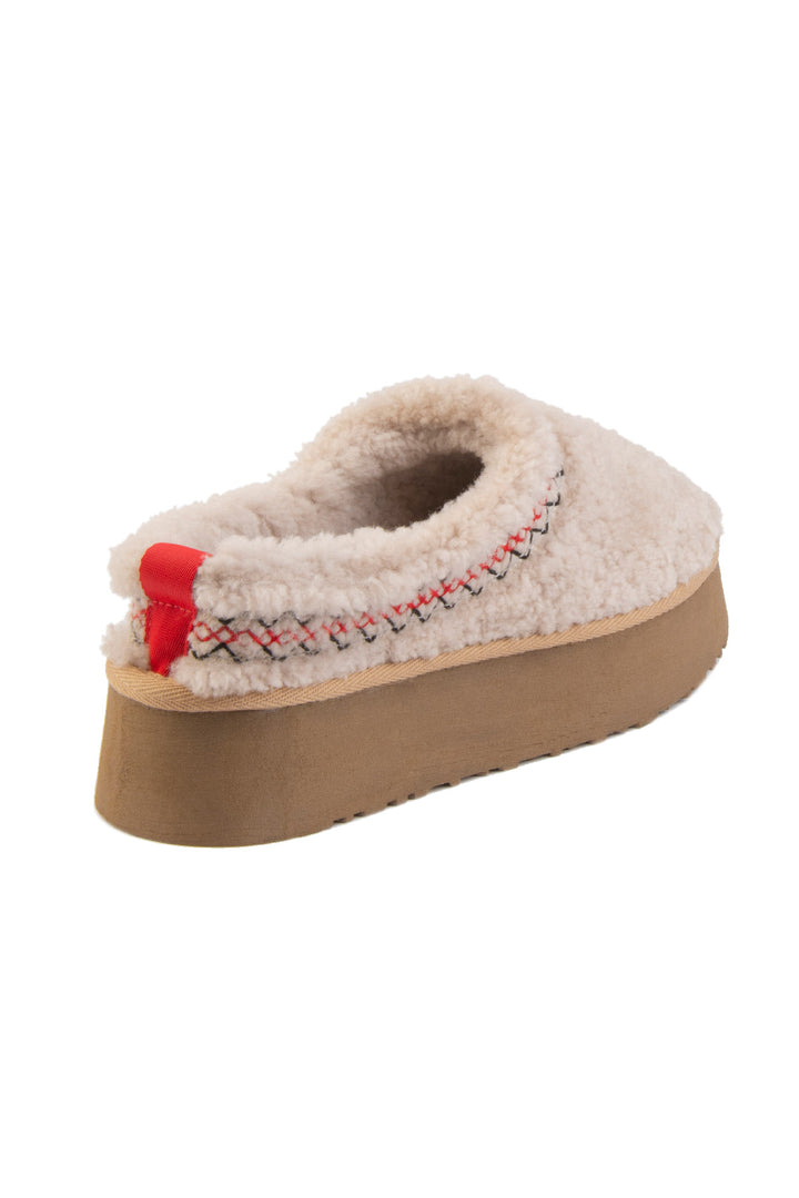 Pegia Aure Sheepskin Women's Ultra Mini Platform Boots - Pegia