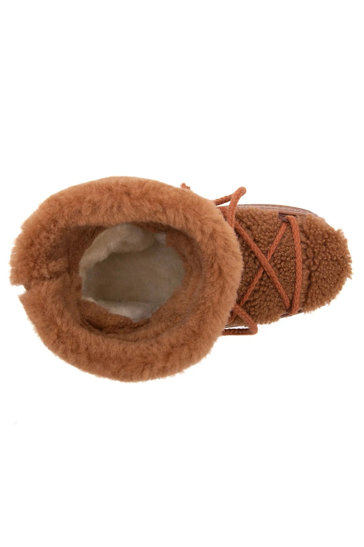 Cool Moon Dover Genuine Sheepskin Women's Snow Boots - Pegia
