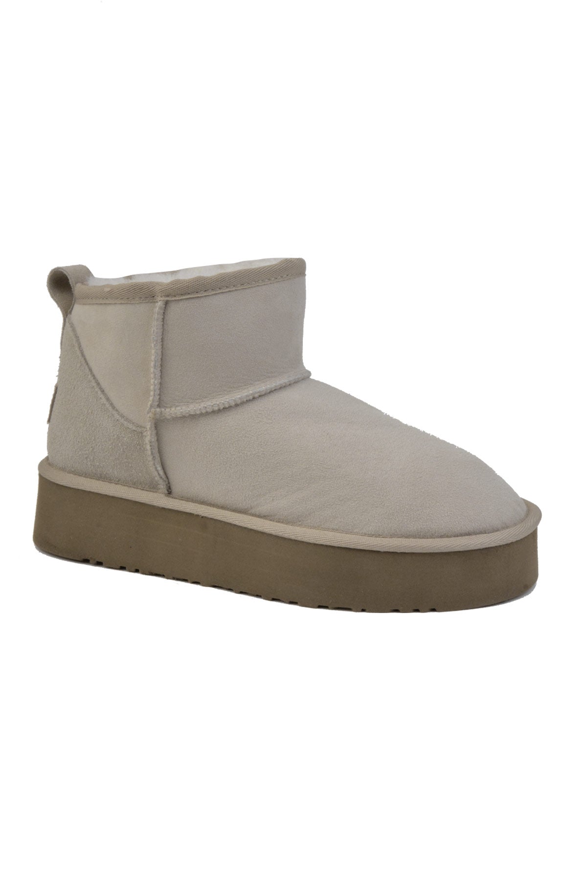 Pegia Brooks Genuine Suede Women's Platform Boots - Pegia