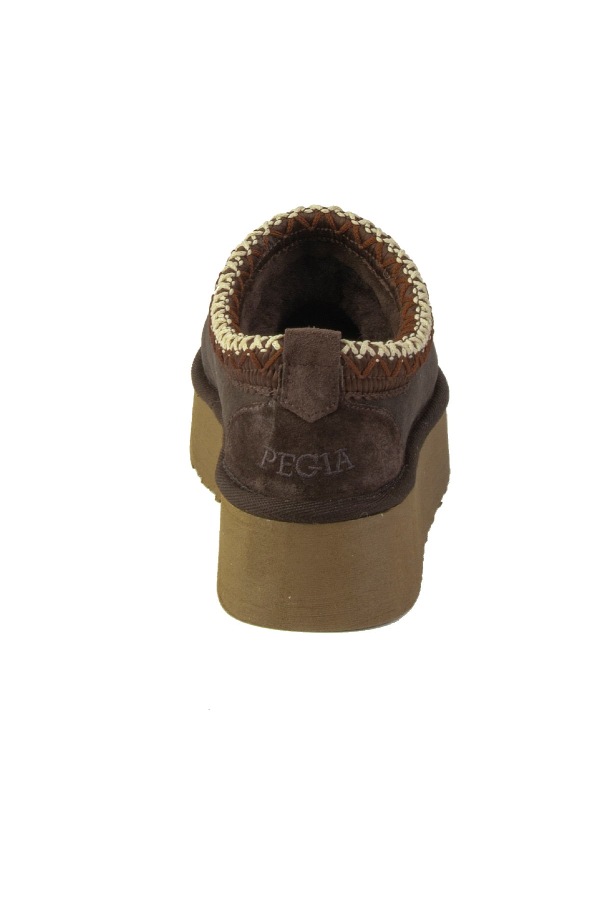 Pegia Aure Genuine Suede Women's Ultra Mini Platform Boots - Pegia
