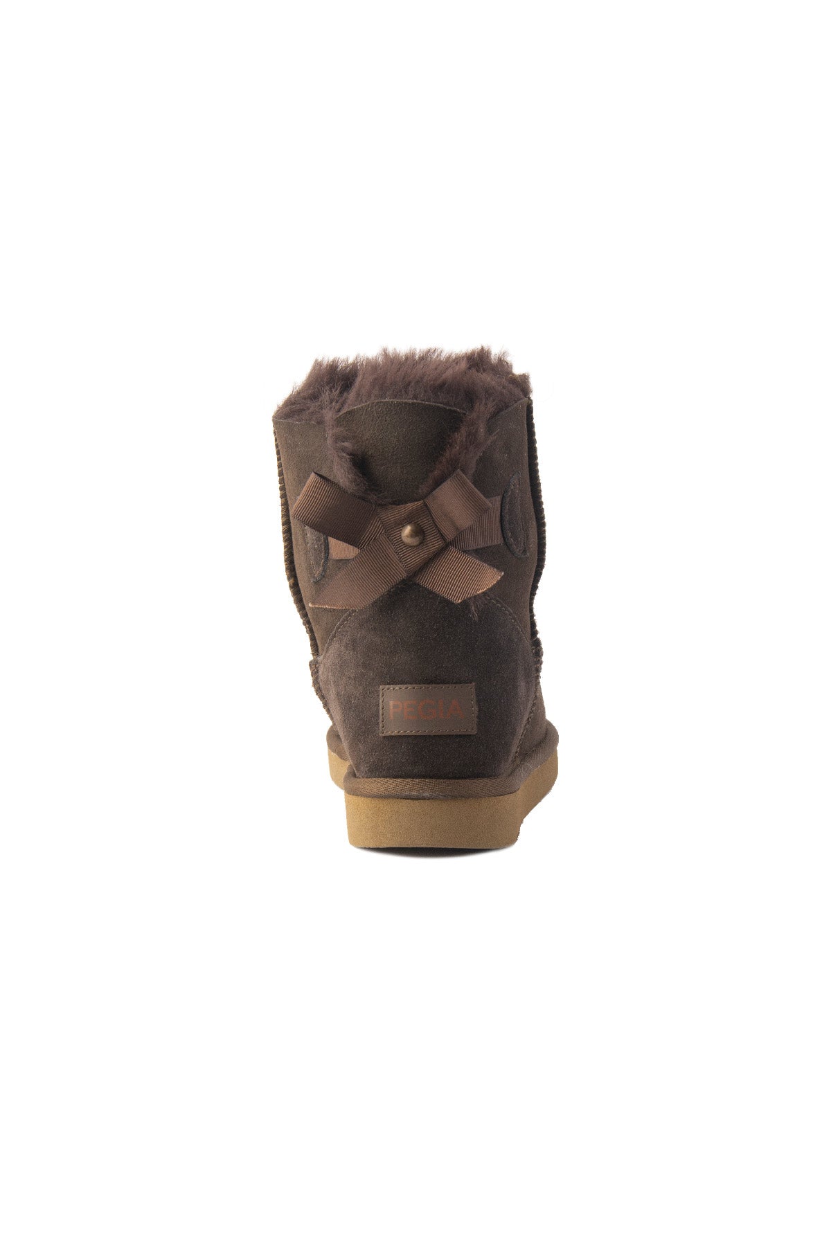 Pegia Lulea Genuine Suede Bow Detail Women's Boots