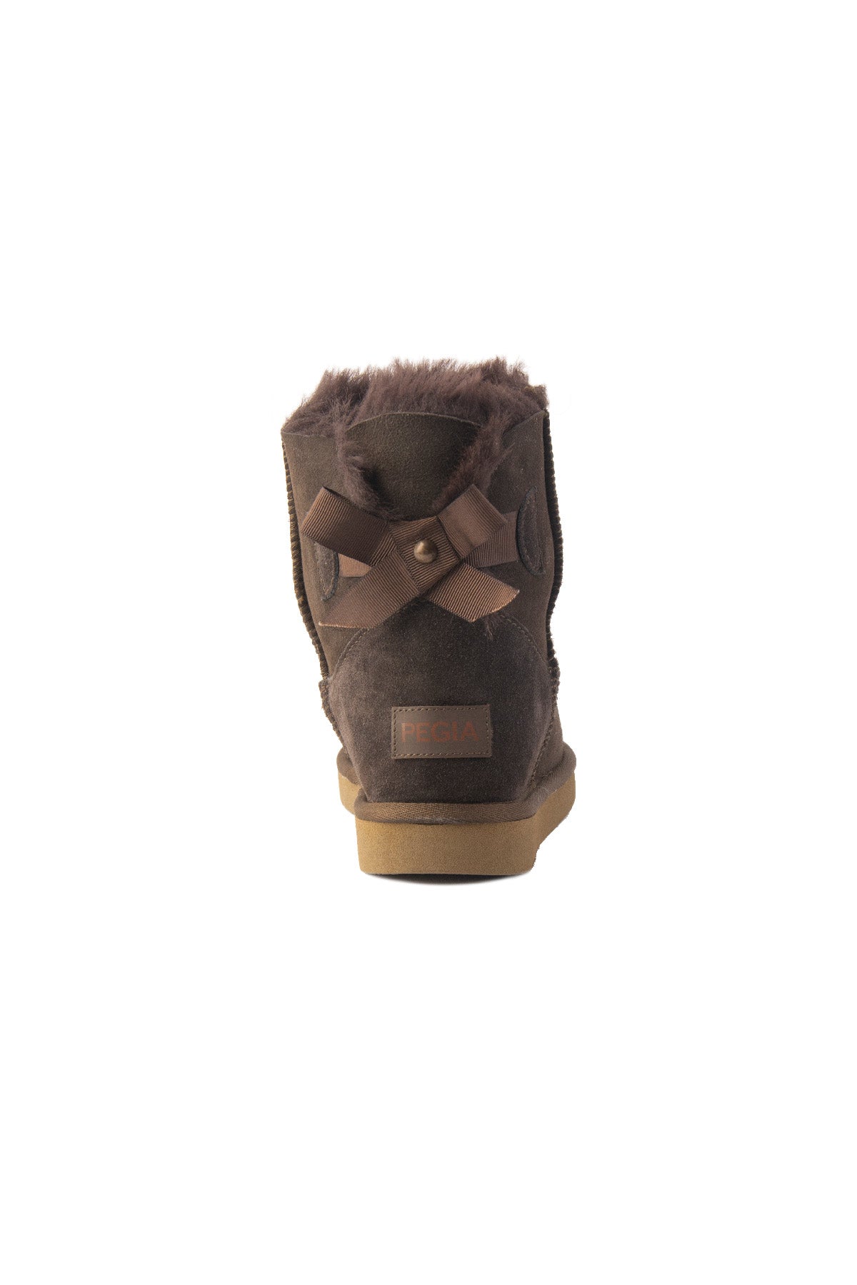 Pegia Lulea Genuine Suede Bow Detail Women's Boots - Pegia