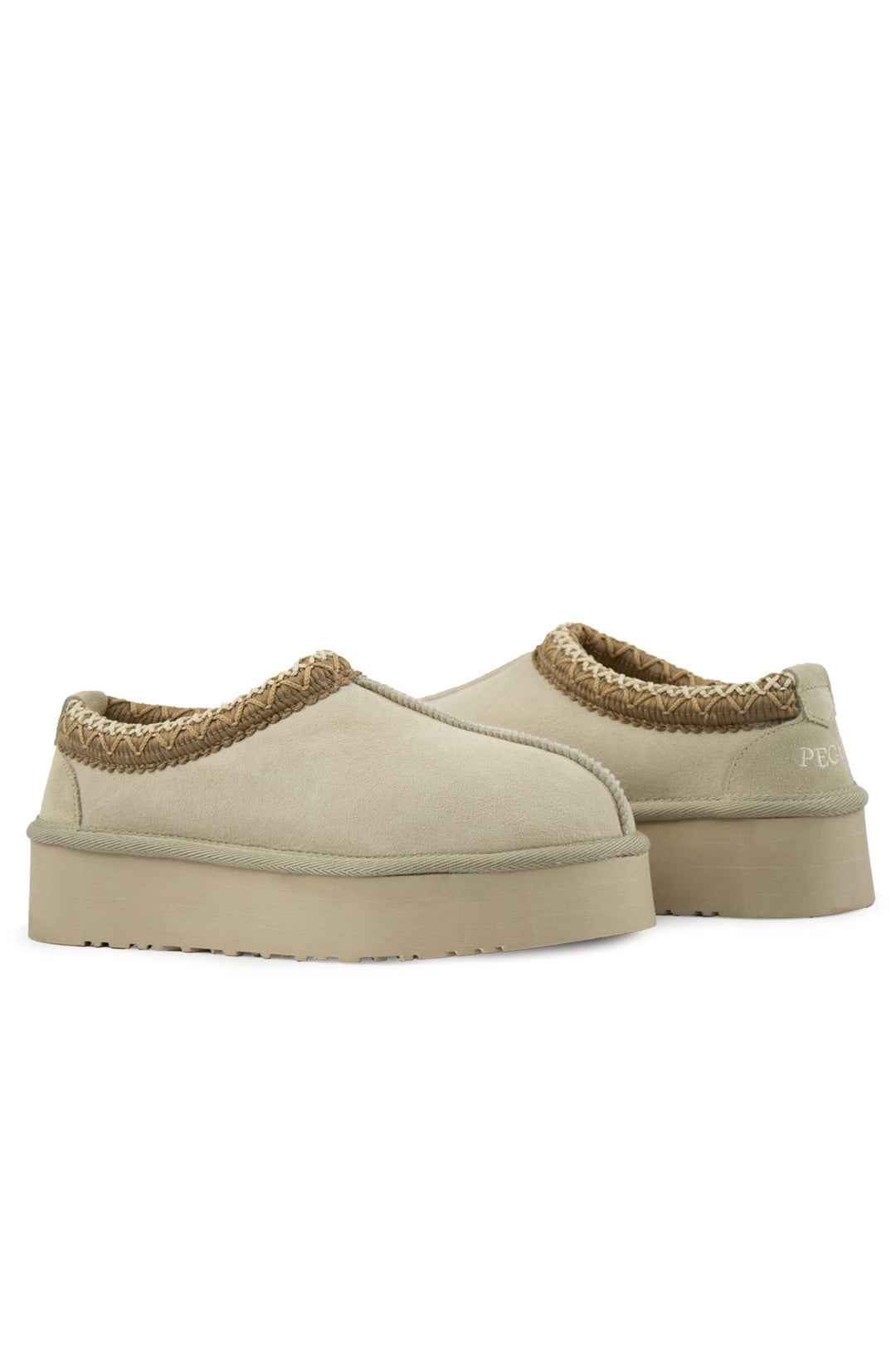 Женские ультра мини платформенные ботинки Pegia Aure из натуральной замши