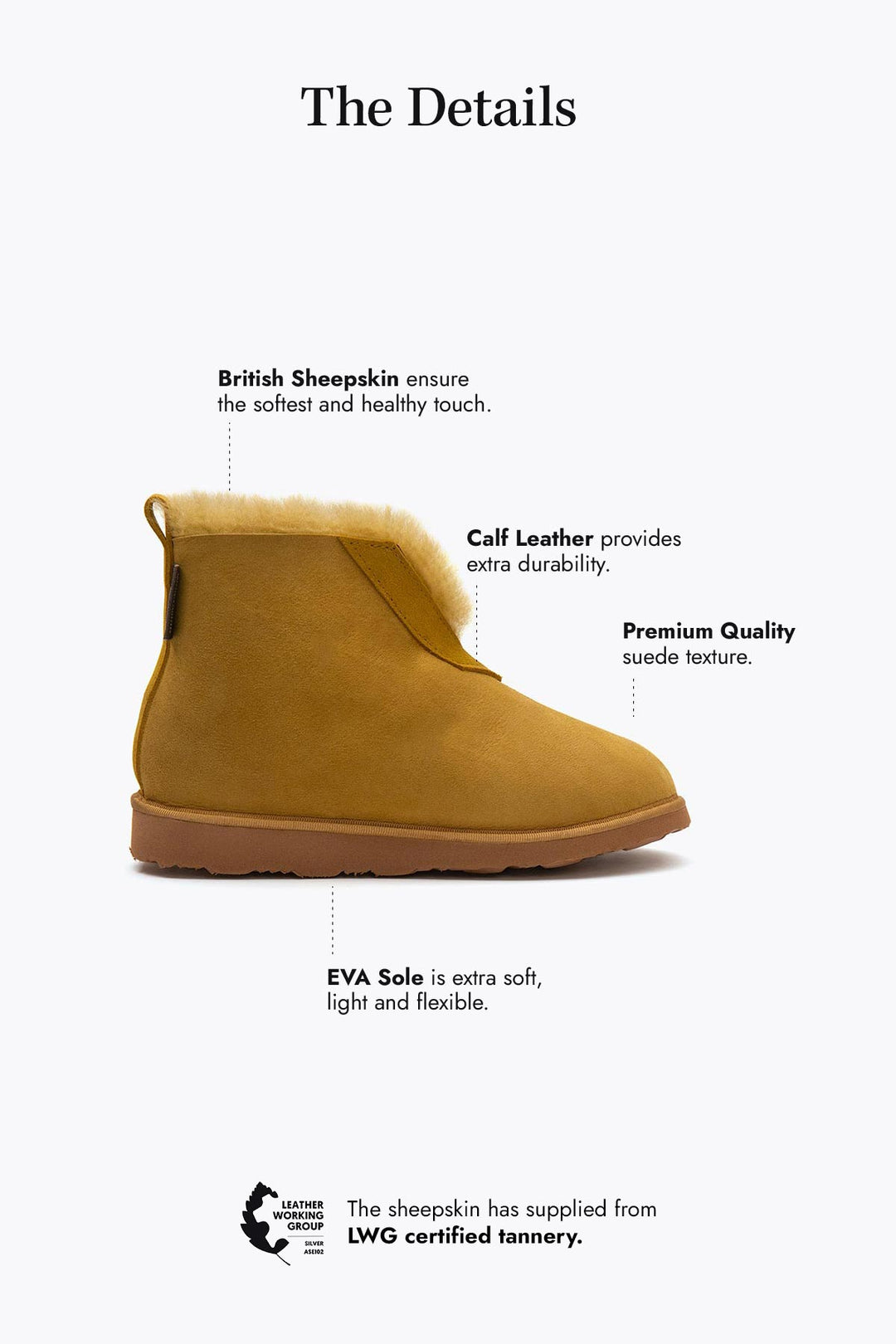 Pegia Moen Unisex Sheepskin Bootie Slippers - Pegia