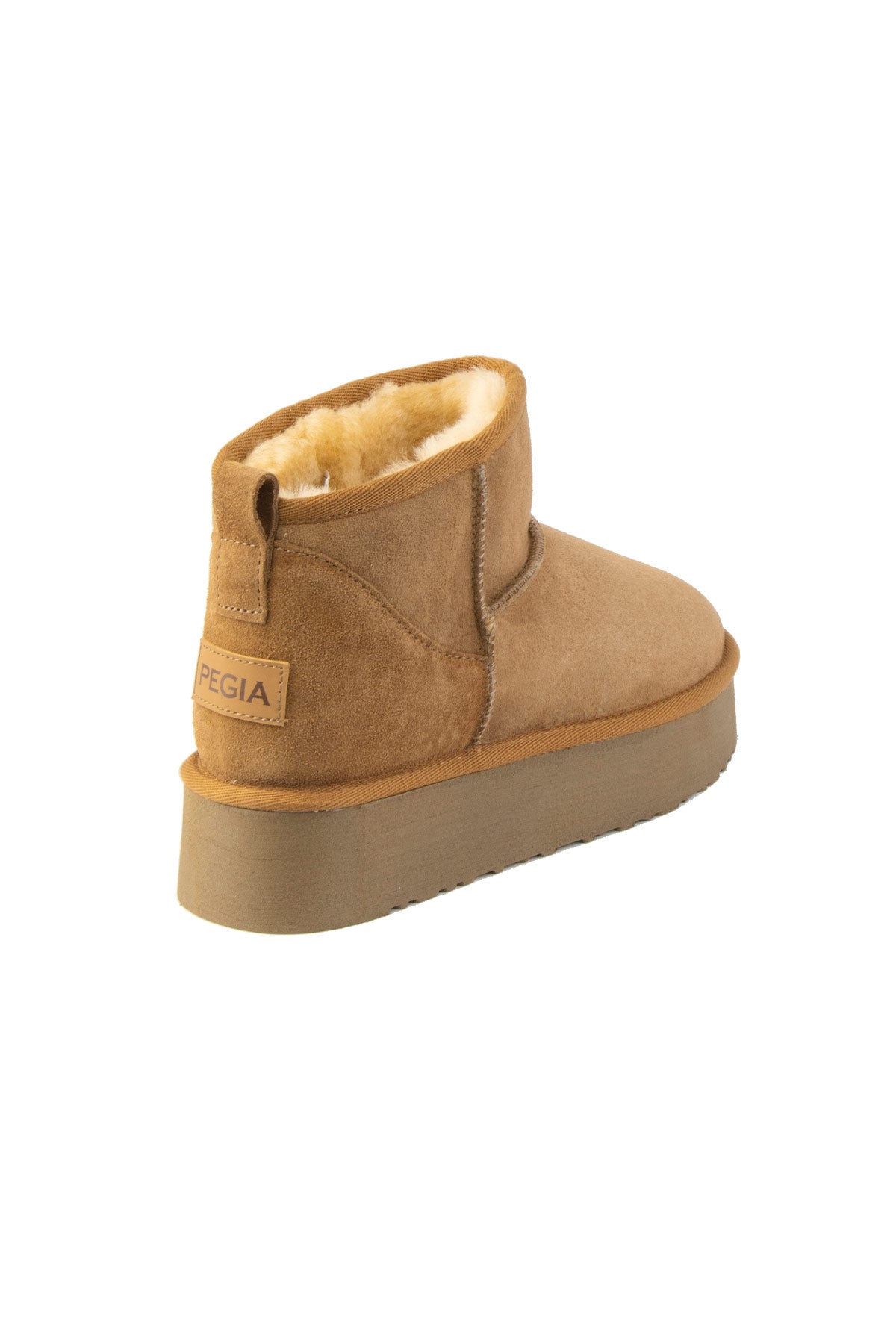 Pegia Brooks Genuine Suede Women's Platform Boots - Pegia