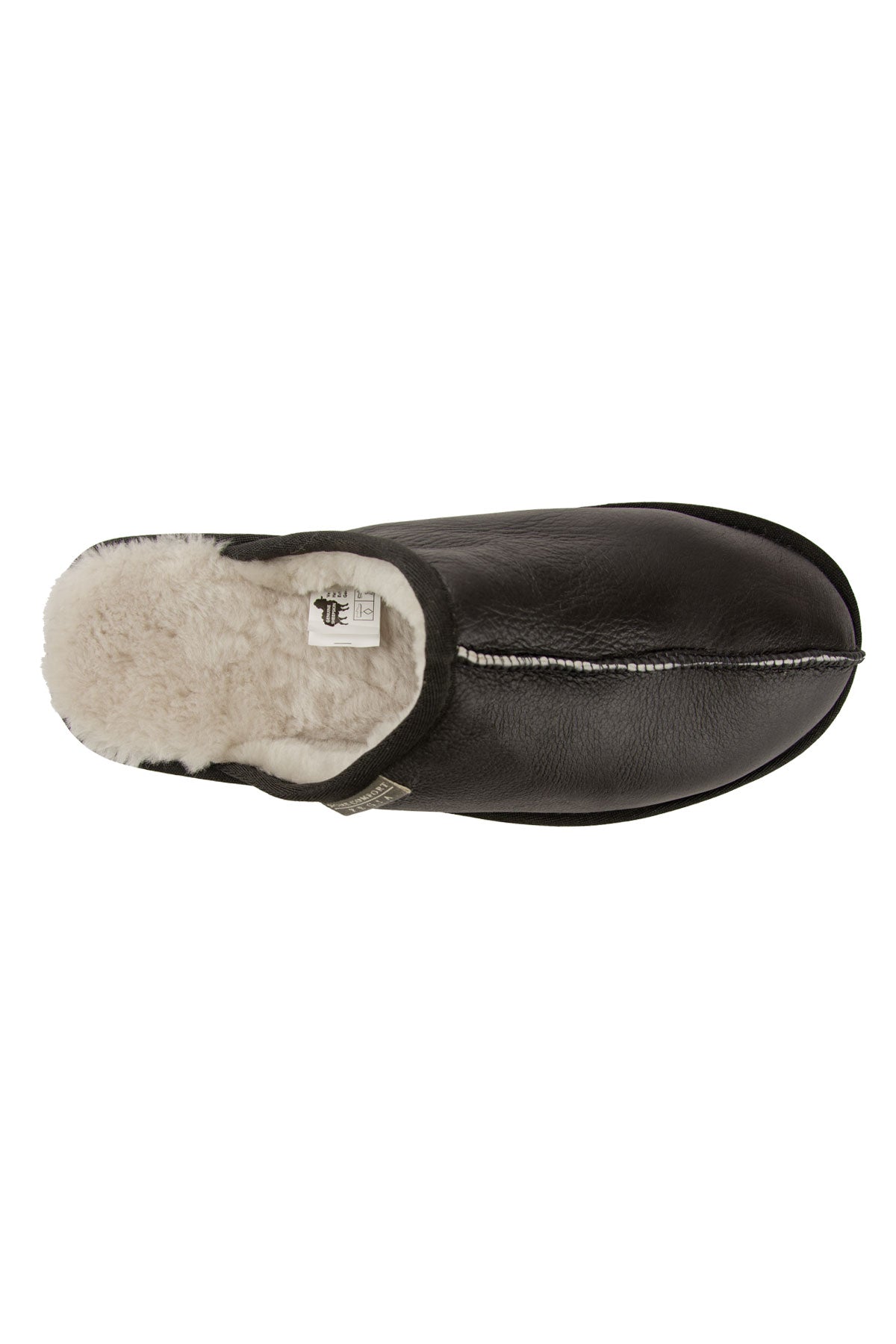 Pegia Ramor Men's Genuine Leather Shearling Slippers