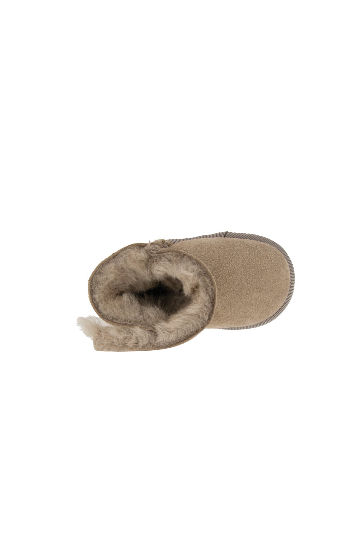 Pegia Lian Shearling Baby Velcro Booties