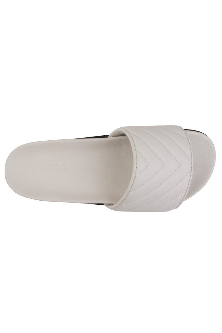Pegia Mona Leather Women's Slides - Pegia
