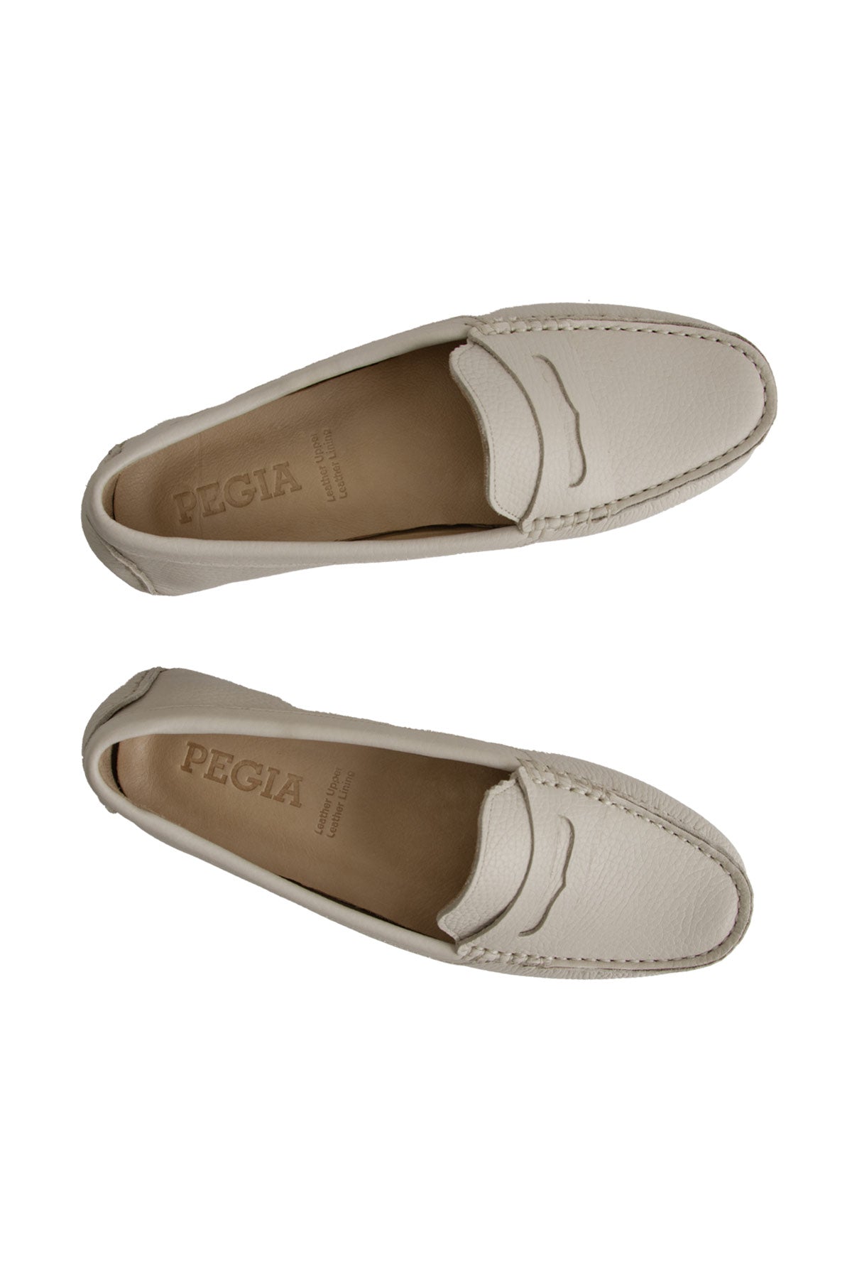 Pegia Lofta Women's Genuine Leather Penny Loafers