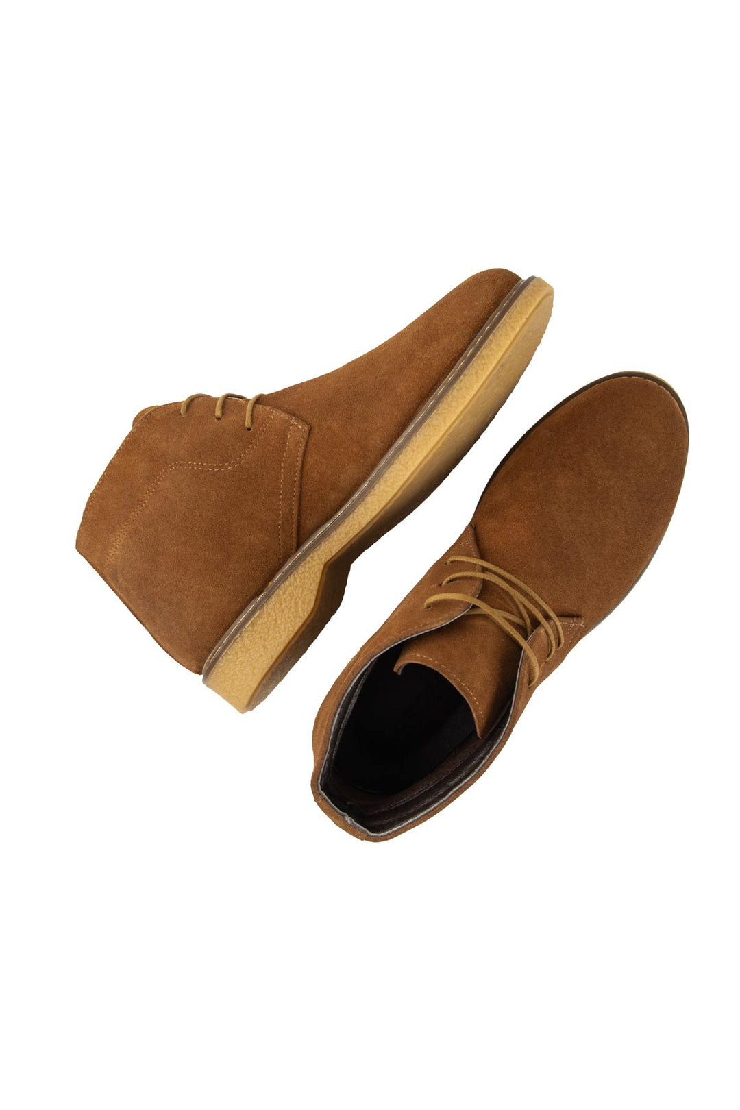 Damskie sznurowane botki Pegia Lusia z naturalnego zamszu