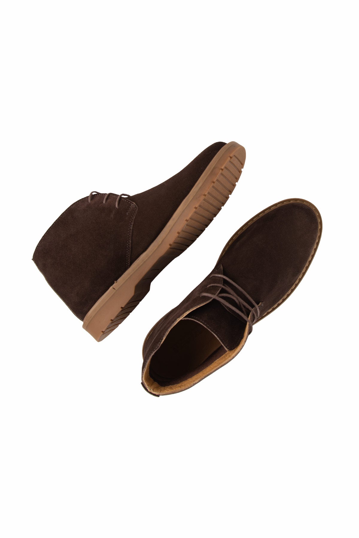 Pegia Yaska Men's Genuine Suede Lace-Up Boots