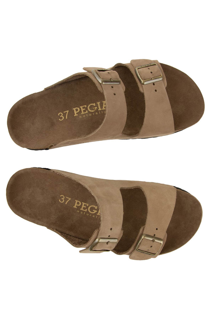Pegia Santio Nubuck Unisex Spenne-tøfler