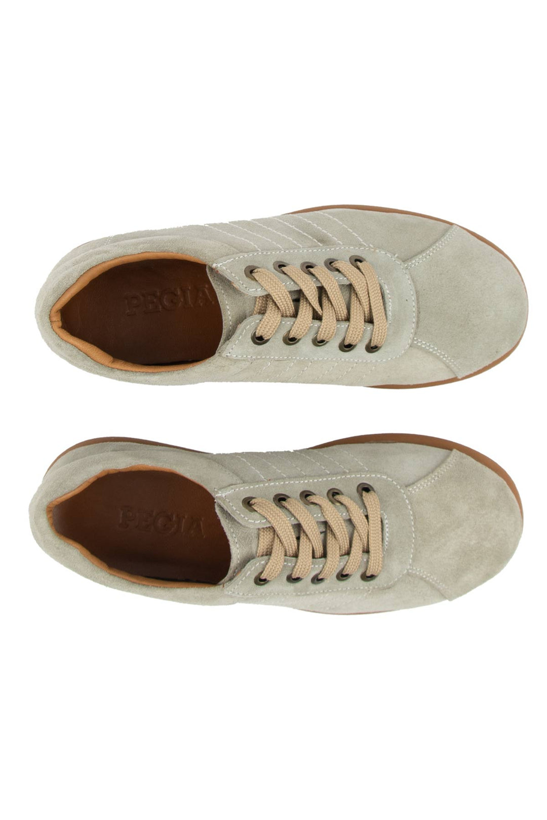 Sapatos de Camurça Autêntica Femininos Pegia Avina