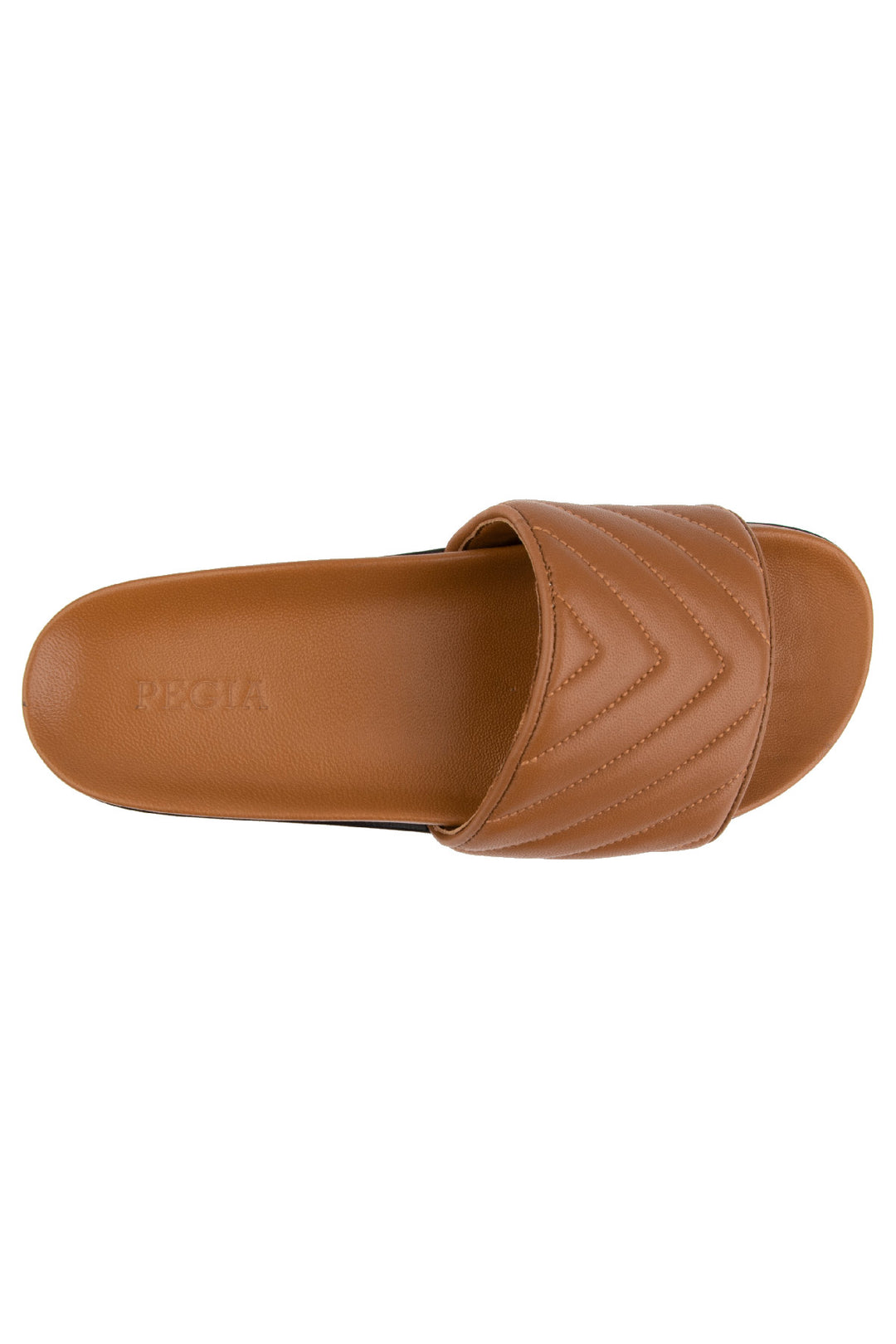 Pegia Mona Leather Women's Slides - Pegia