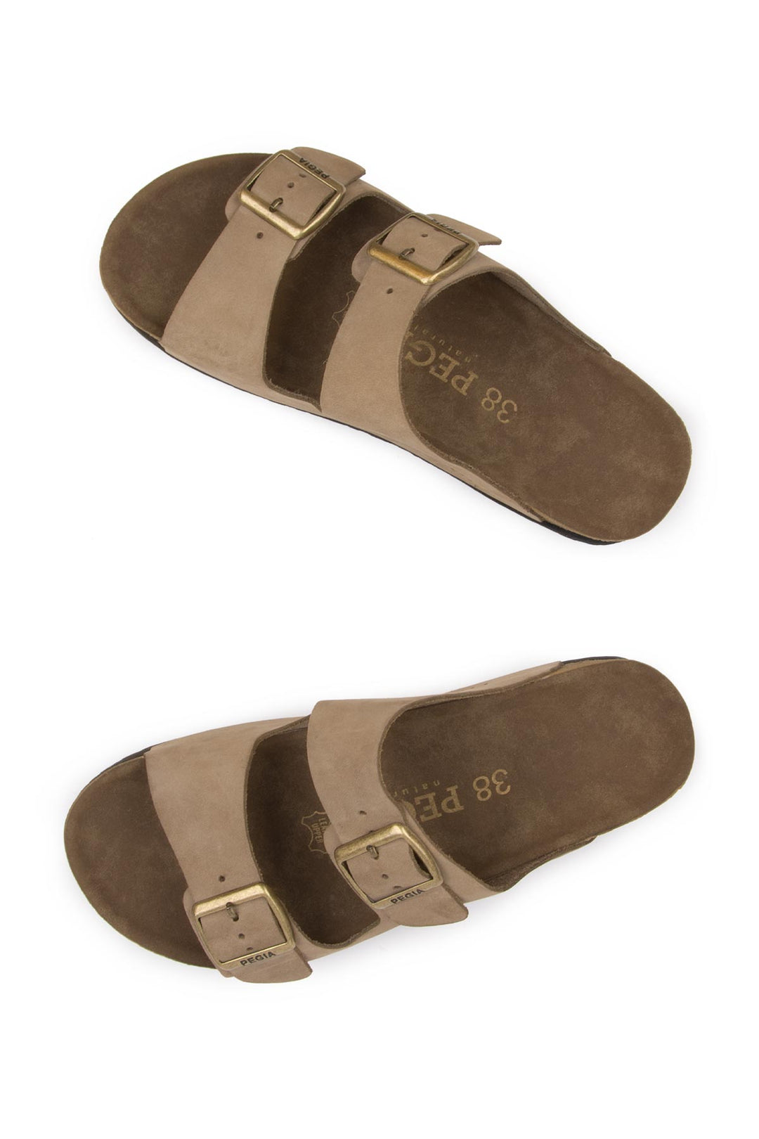 Pegia Santio Nubuck Unisex Spænde Tøfler