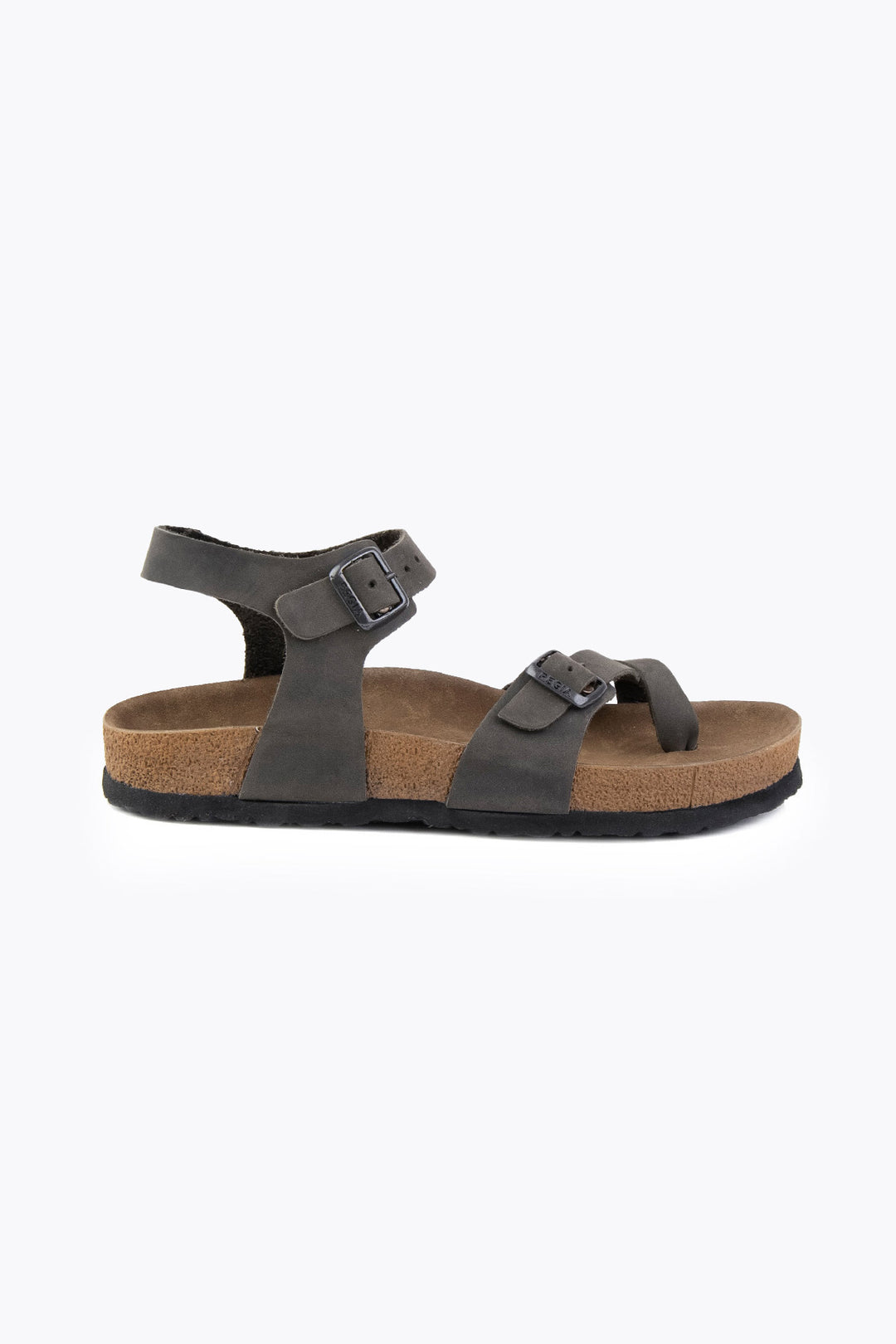 Pegia Neria Genuine Suede Women's Toe Loop Sandals - Pegia