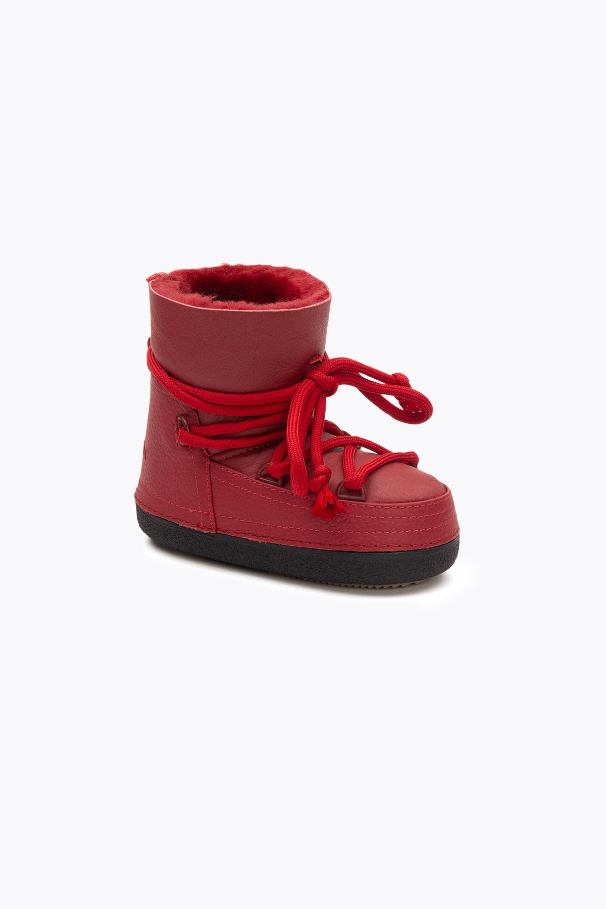 Pegia Denia Shearling Kinderstiefel mit Klettverschluss