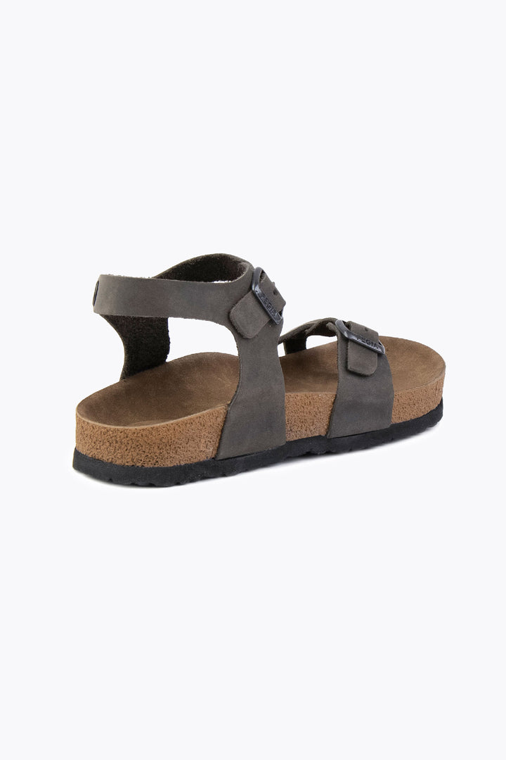 Pegia Neria Genuine Suede Women's Toe Loop Sandals - Pegia