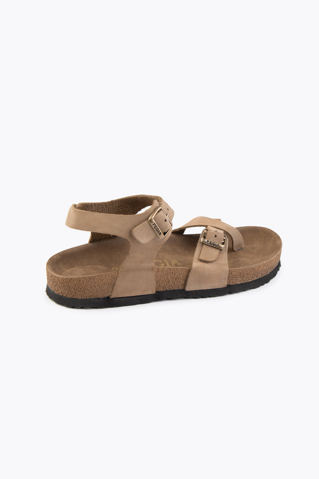 Pegia Neria Genuine Suede Women's Toe Loop Sandals - Pegia