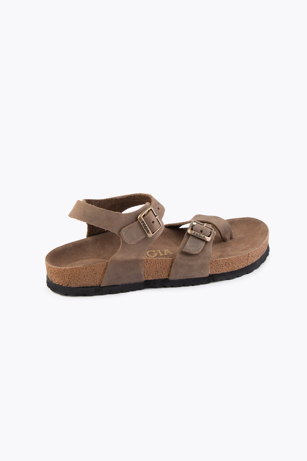 Pegia Neria Genuine Suede Women's Toe Loop Sandals - Pegia