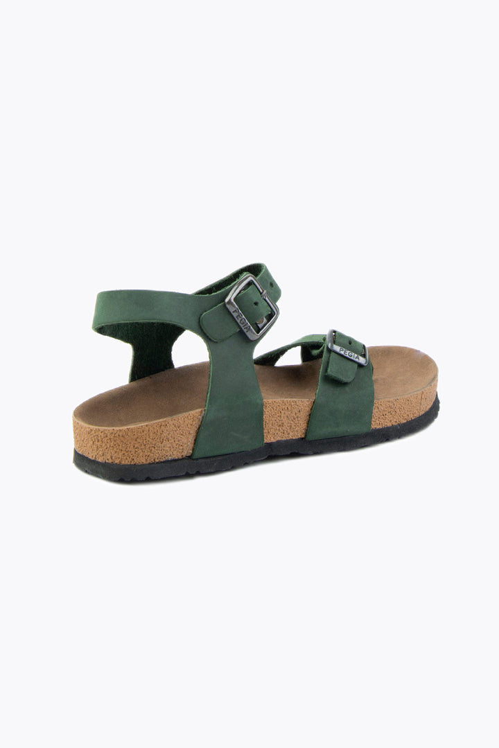 Pegia Neria Genuine Suede Women's Toe Loop Sandals - Pegia