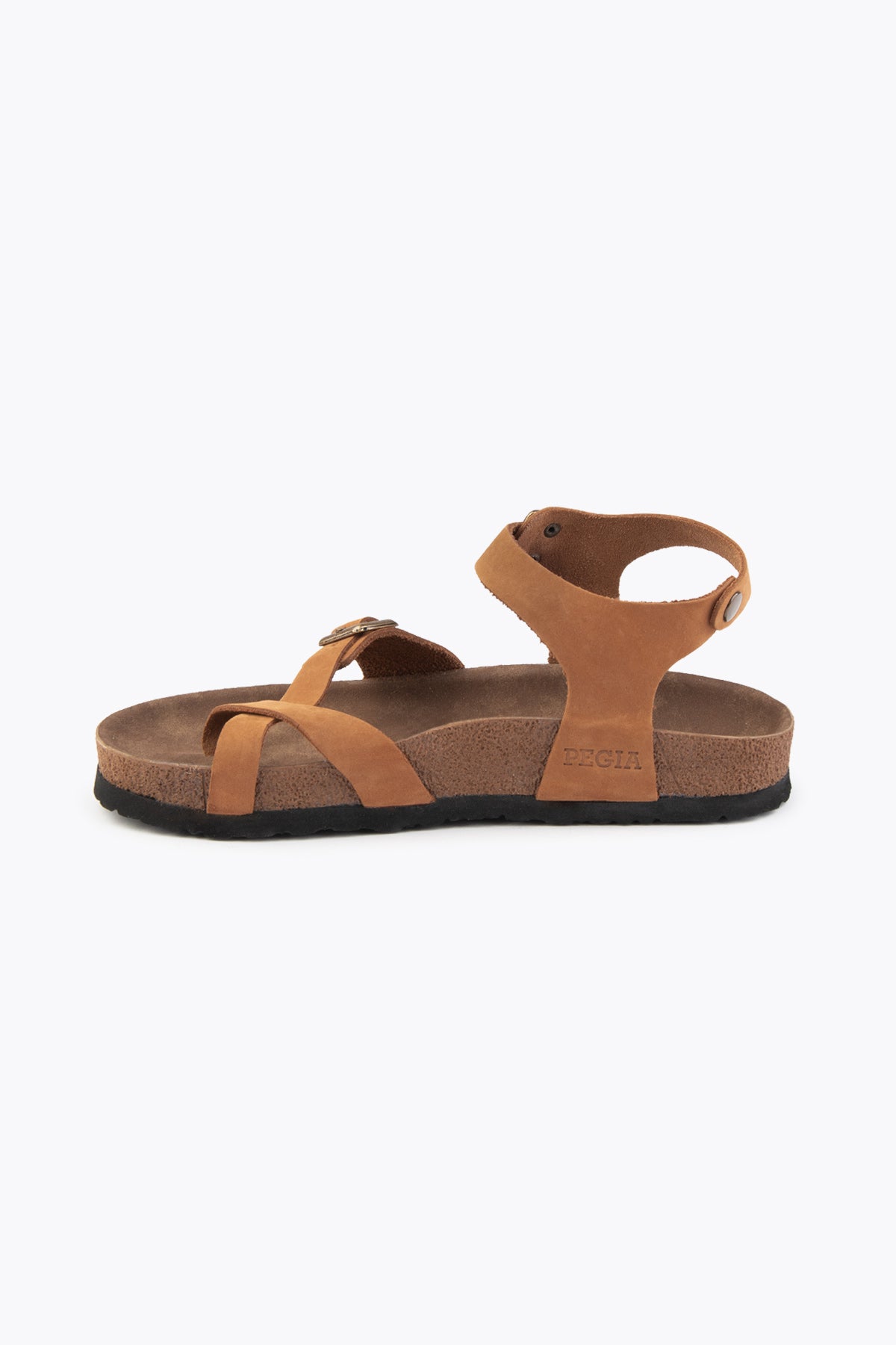 Pegia Neria Genuine Suede Women's Toe Loop Sandals