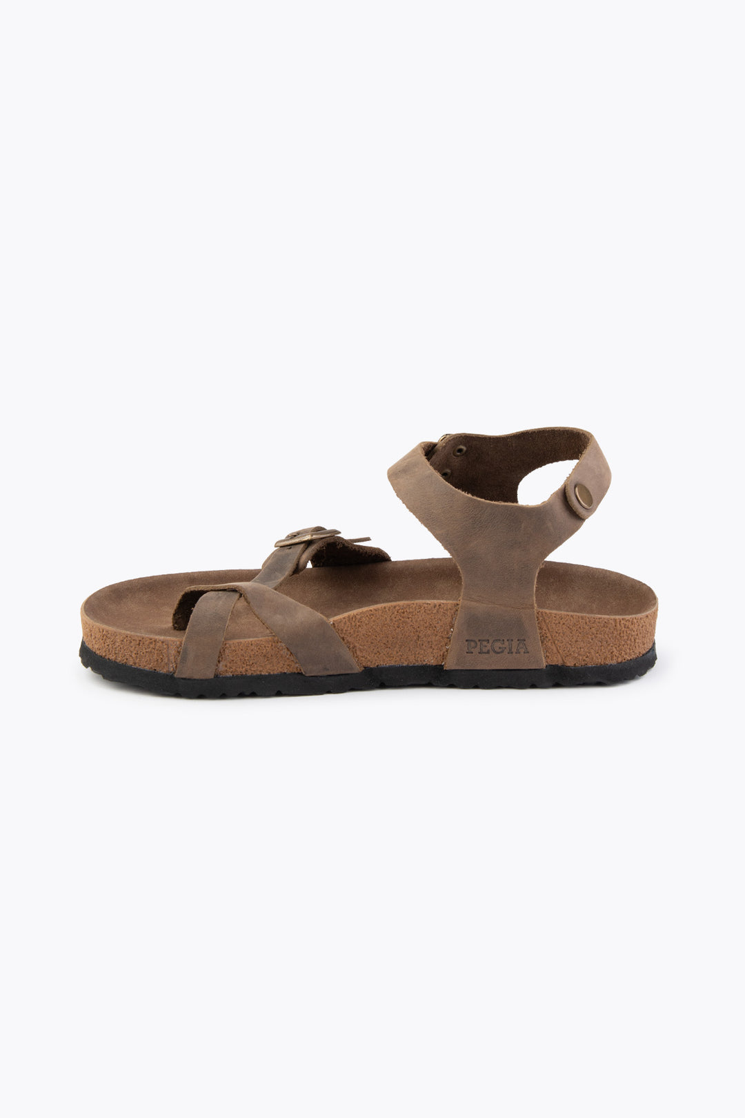 Pegia Neria Genuine Suede Women's Toe Loop Sandals - Pegia