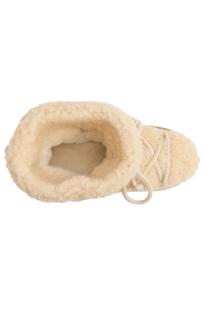 Cool Moon Dover Genuine Sheepskin Women's Snow Boots - Pegia