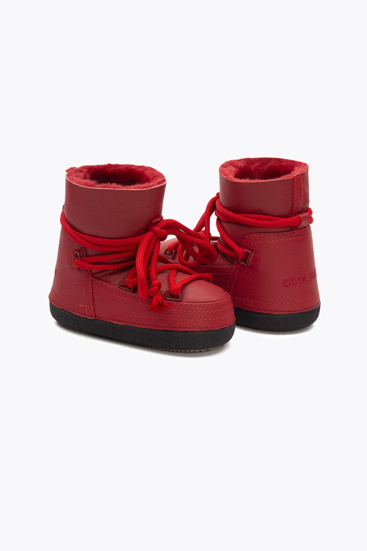 Pegia Denia Shearling Kinderstiefel mit Klettverschluss