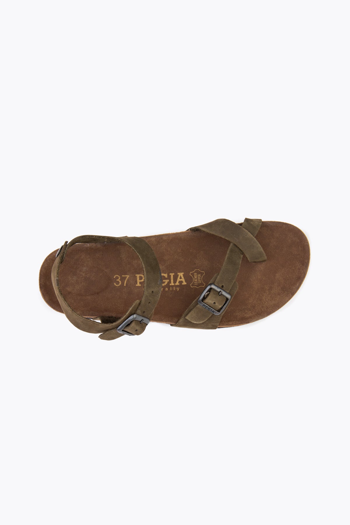 Pegia Neria Genuine Suede Women's Toe Loop Sandals - Pegia