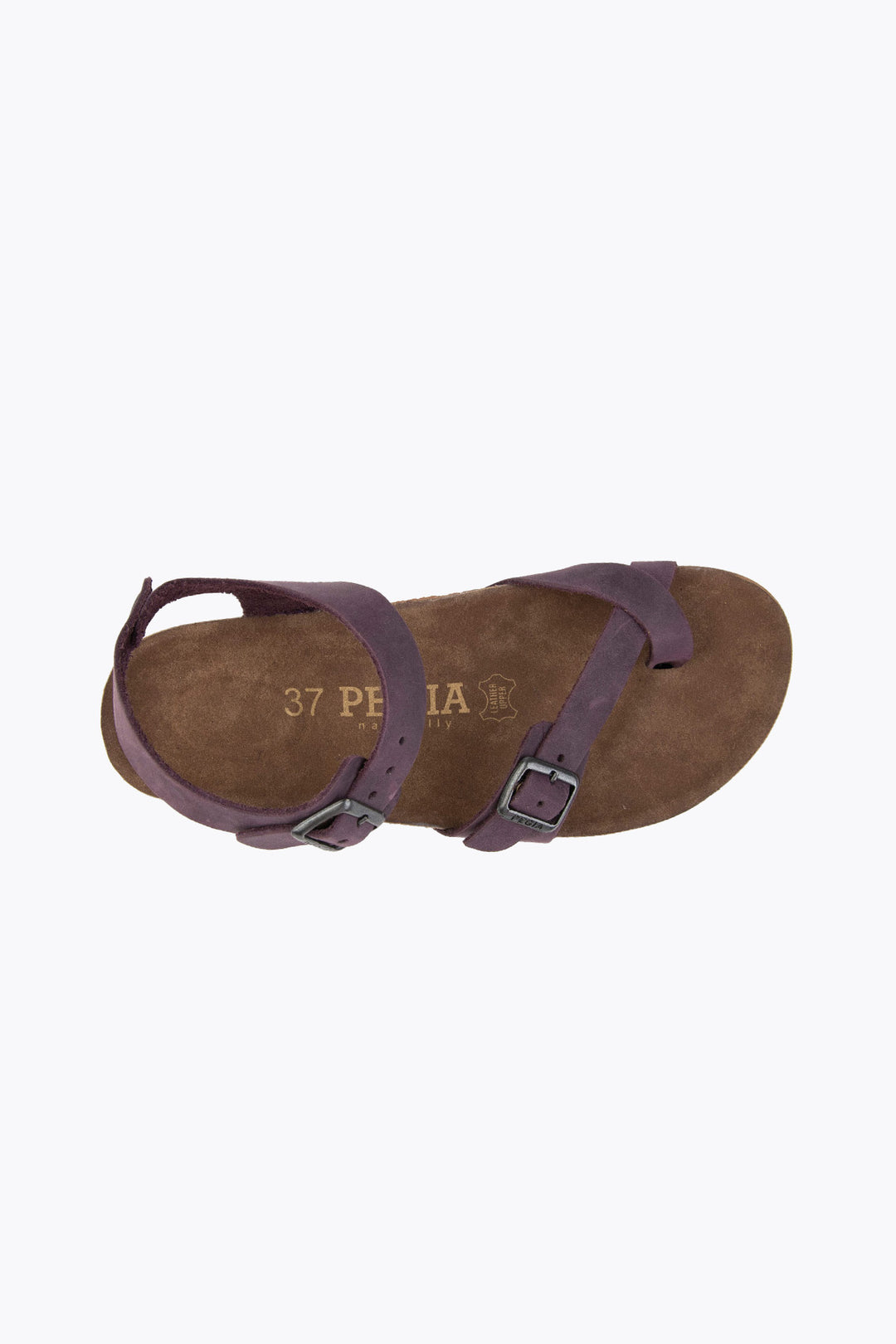 Pegia Neria Genuine Suede Women's Toe Loop Sandals - Pegia