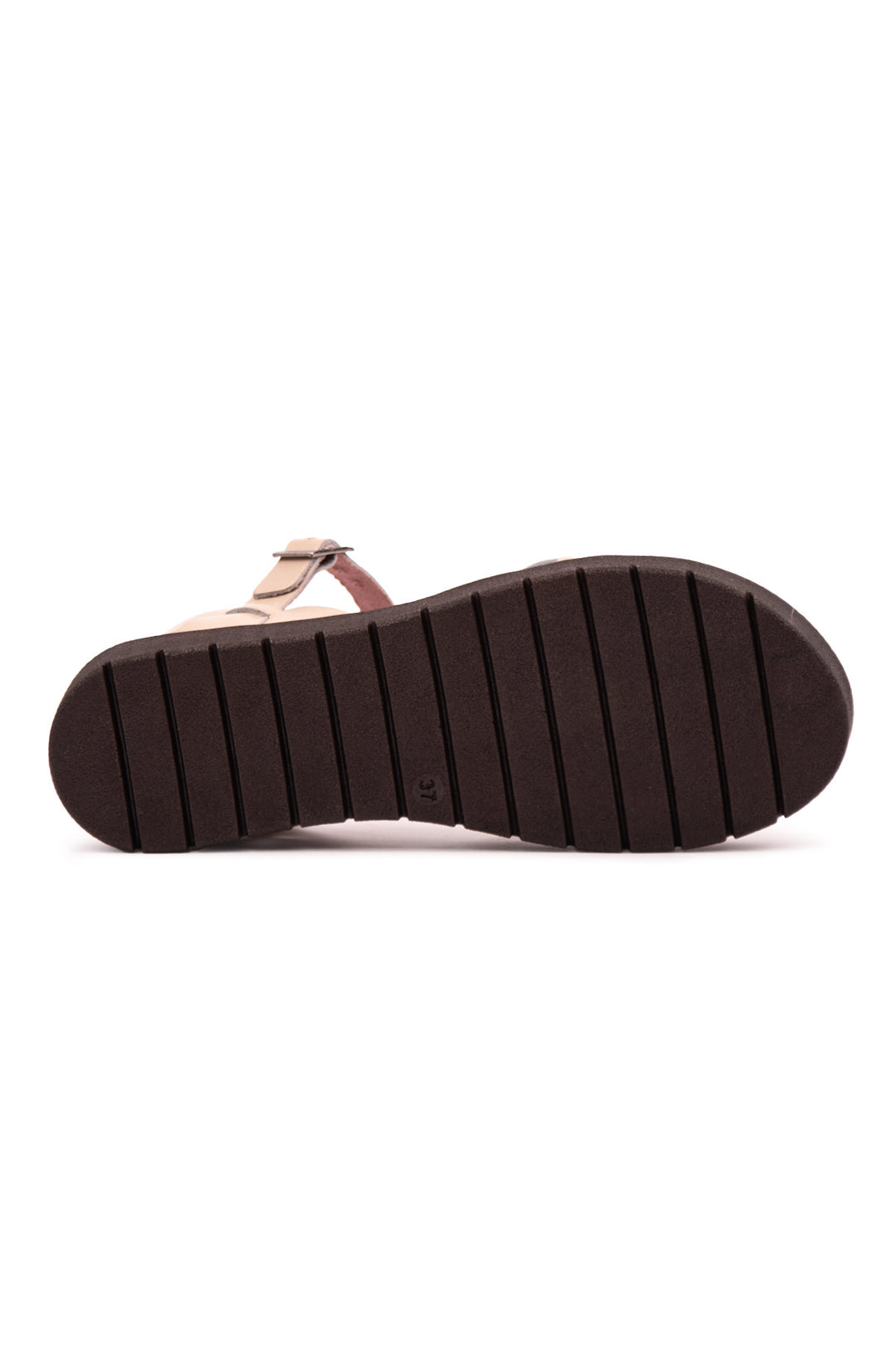 Pegia Milos Dames Leren Geknoopte Band Platform Sandalen
