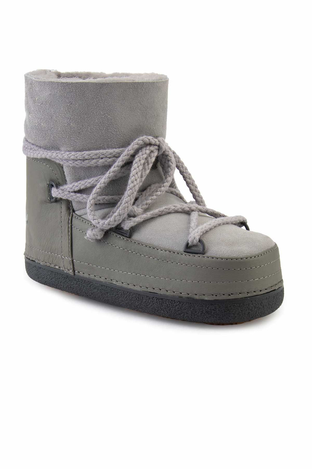 Cool Moon Genuine Sheepskin Women Snow Boots 251001  - Grey