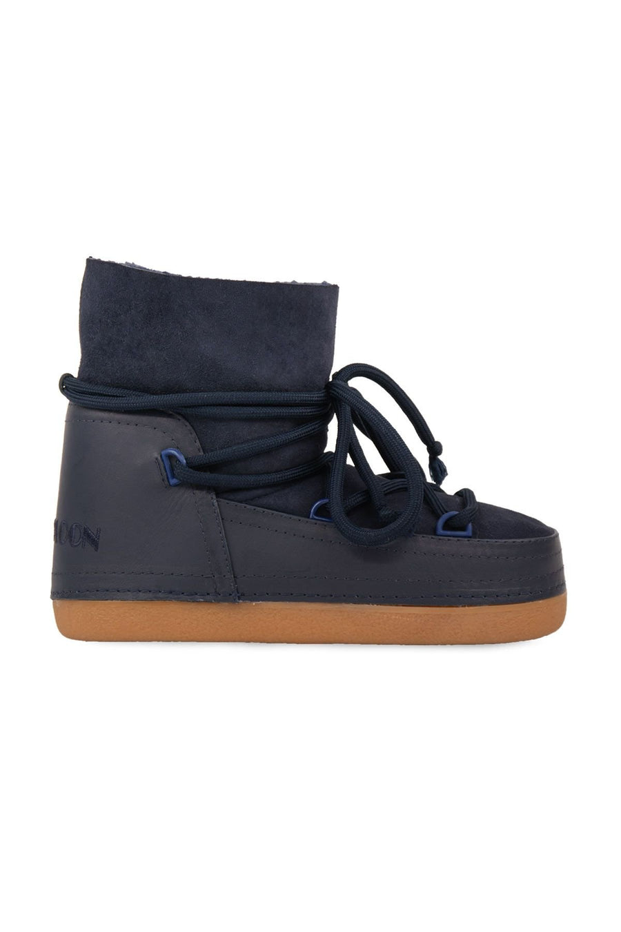 Cool Moon Genuine Sheepskin Women Snow Boots 251001  - Navy