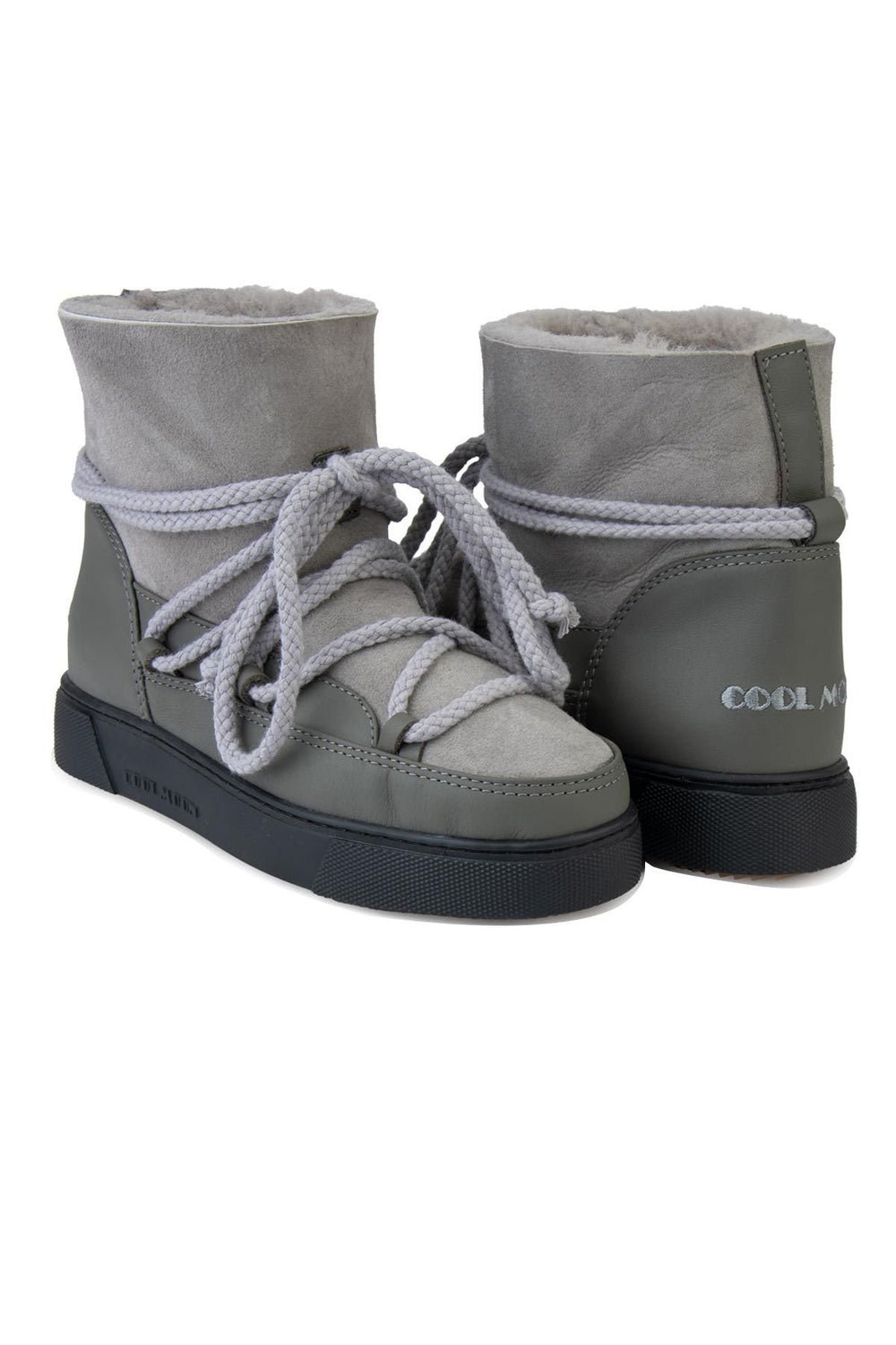 Cool Moon Shearling Women's Sneaker 355050  - Grey