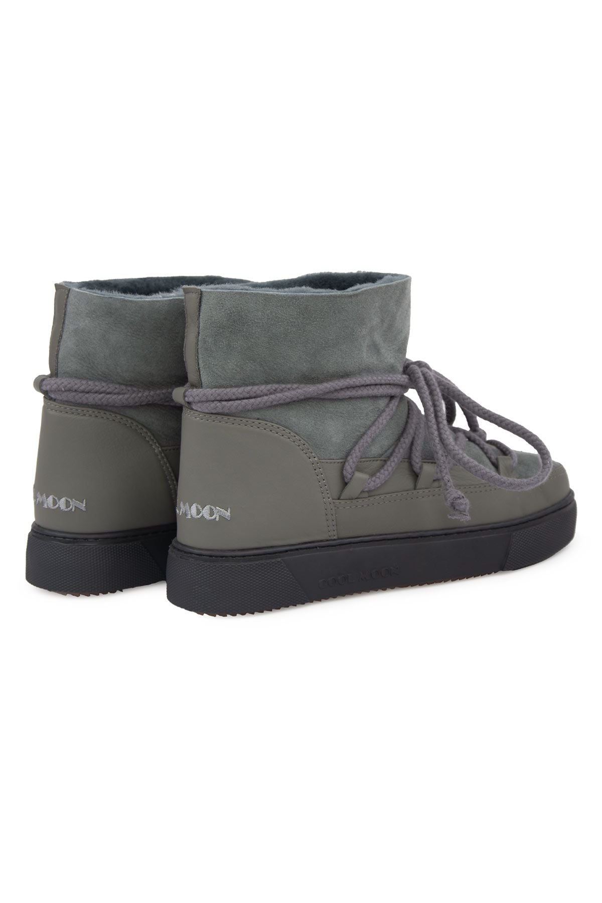 Cool Moon Shearling Women's Sneaker 355050  - Charcoal