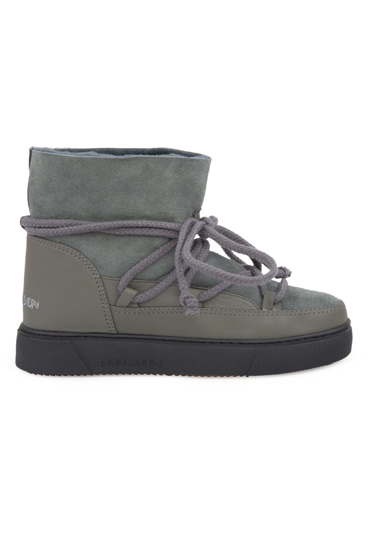 Cool Moon Shearling Women's Sneaker 355050  - Charcoal