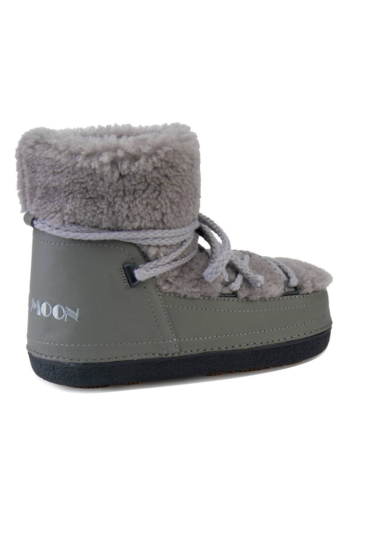 Cool Moon Genuine Sheepskin Women's Snow Boots 251211  - Grey