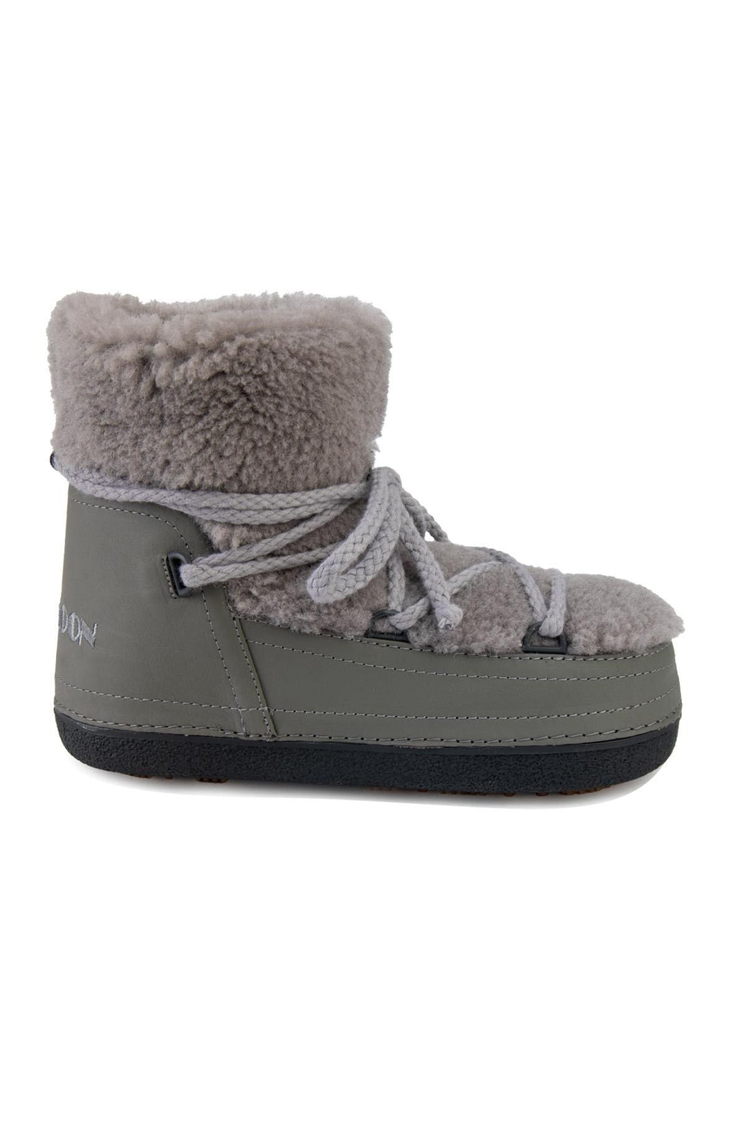 Cool Moon Genuine Sheepskin Women's Snow Boots 251211  - Grey